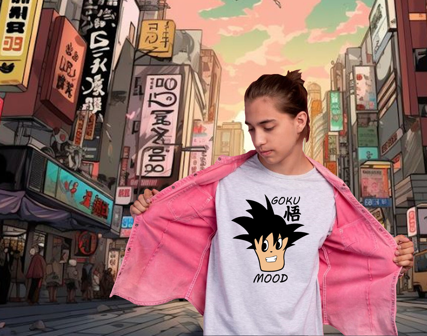 Goku MOOD Tee! (Pure Consciousness)
