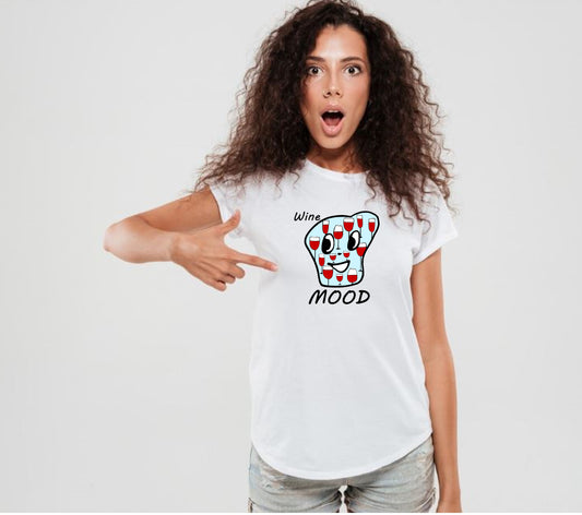 WINE MOOD Tshirt! Wine time is anytime!