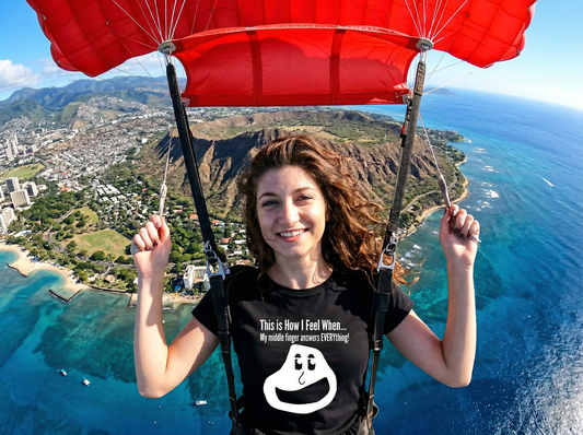 This Is How I Feel When... "My Middle Finger Answers Everything!"